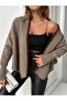 Women's Knitwear Beard Poncho Cardigan
