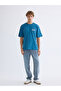 Crew Neck Printed Combed Cotton Men's T-Shirt - 2