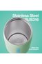 Insulated Stainless Steel Water Bottle| BPA-Free Leak Proof | 17oz Bottle (Milk Pod Bottle - Mint Green) - 3