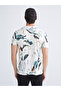 Crew Neck Printed Combed Cotton Men's T-Shirt - 4