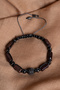 Certified Lal-Hematite Natural Stone Macrame Adjustable Bracelet with Zircon Apparatus - 3