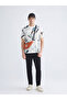 Crew Neck Printed Combed Cotton Men's T-Shirt - 2
