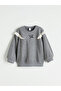 Crew Neck Girl's Sweatshirt and Sweatpants - 2