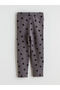 Timeless Clothing & Timeless Choices Polka Dot Girls' Leggings with Drawstring Waist - 4