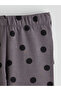 Timeless Clothing & Timeless Choices Polka Dot Girls' Leggings with Drawstring Waist - 3