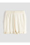 Esvab • Modern & Distinctive Openwork Ruffled Girls' Knitwear Blouse and Shorts - 6