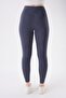 490 Gray Color Recovery and Extra Flexible Effect Normal Waist Leggings - 4