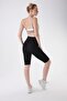705 Black Color Recovery and Extra Stretch Effect Normal Waist Leggings - 5