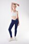 489 Navy Blue Color Recovery and Extra Stretch Effect Normal Waist Leggings