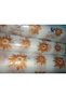 Foam Shelf Cover Cover Wild Flowers Copper Tone Orange 45 Cmx 4m - 4