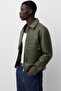 New season oversize old money style high quality men's leather jacket coat - 2