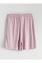 Soulife Pink Women's Shorts with Elastic Waist - 5
