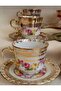 Esterhomedecor 6-Person Porcelain Hand-Painted Coffee Cup Set - 5