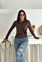 Women's Tie-Waist Long Sleeve Blouse – Minimal & Urban Style - 6