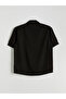 Nevavm Comfortable Fit Resort Collar Short Sleeve Men's Shirt with Difference - 6