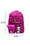 Orthopedic Korean Primary and Secondary School Backpack with Plush Teddy Bear and 6-Pocket Pads - 2