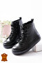 Genuine Leather Sewn to Orthopedic Sole Waterproof Keeps Warm Unisex Children's Daily Boots