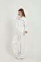 Women's Wide Leg Ribbed Scuba Oversize Tracksuit Set - 3