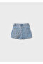 Girls' High Waist Shorts 6217 - 3
