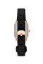 Women's Leather Minimal Black Dial Wrist Watch Tctsr005702S0340 - 3