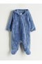 Lcw Baby Hooded Baby Boy Plush Jumpsuit