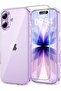 iPhone 17 Clear Bumper Case with 1-Pack Screen Protector & Camera Protection