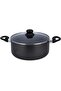 7 Pieces Aluminium Cookware Set, Black, Rf8948 - 2