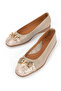 , Women's Genuine Leather Ballerinas 1531050Z26142208K Mink - 6