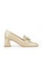 , Women's Genuine Leather Shoes 1531030Z2549 Beige