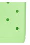 EVA Rubber Beach Tote Bag with 5 Summer Charms for Women & Family - (Green - Large) - 7