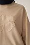 Stone-Cotton Appliqued Sweatshirt - 4