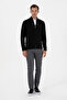 Men's Slim Fit Gray Canvas / Chino Trousers 50310340-Vr024