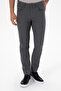 Men's Slim Fit Gray Canvas / Chino Trousers 50310340-Vr024 - 2