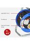 Compact 15m Cable Reel – 3-Way Socket, Thermal Cut-Out, Toolbox Size –Black– 1078187900 - 3