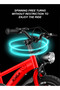 16 Inch Kids Bike, with Flashing Wheels and Headlight, Bicycle for Kids 5-8 Years Boys and Girls - 8