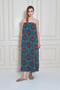 Women's Strapless Lined Chiffon Midi Summer Dress 3753374 - 2