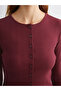 Rmz Gi̇yi̇m Farkiyla Zero Roba Collar Women's Cardigan - 4
