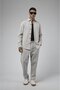 Regular Fit Jacquard Men's Trouser Shirt Set - 3