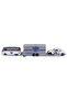 Maisto 1/64 Design Series Racing Team Trailer and Vehicle Set