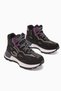 Emma Black Suede Detailed Lace-Up Women's Sports Boots - 2