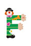 Clown Wooden Letter F