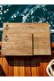Marin Set of 2 - Oak Natural Wood Kitchen Cutting Presentation Meat Bread Chopping Board - 3