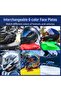 ET-COM Motorcycle Bluetooth Headset, 2 Riders 1200m Helmet Communication System - 6
