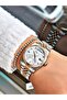 Women's Wristwatch Waterproof with Date Function. Rose Gold, Gray. - 2