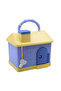 Plastic House Piggy Bank with Lock