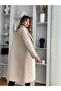 Pocket Detailed Lined Single Button Cashmere Coat - 7