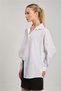 Women's Long Sleeve Shirt - White - 2