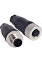 M12 5 Pin Male & Female Socket Panel Aviation Wire Connector,12mm Industrial Circular Connector IP67
