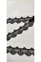 Black Bearded Lace Edge Wave Model (3 Mt) - 5