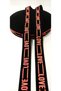 Black Powder Color Love Written Rubber Strip